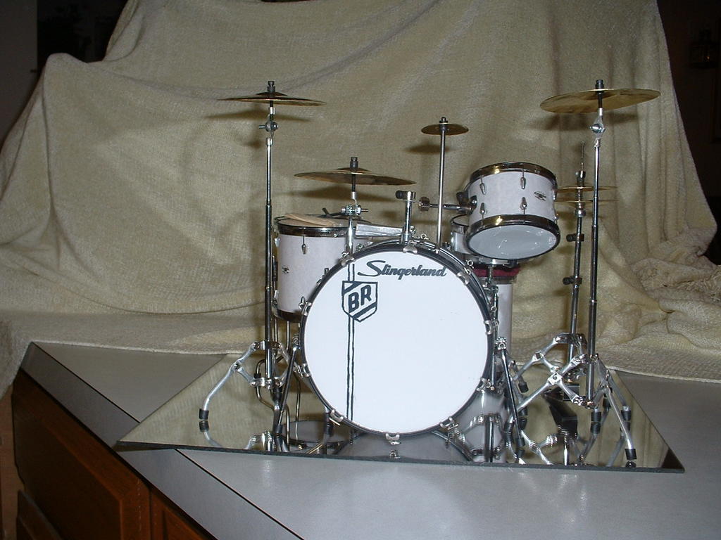 Buddy Rich Mini Drum Set Front